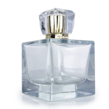 Frasco de perfume de vidro quadrado 100ml para venda